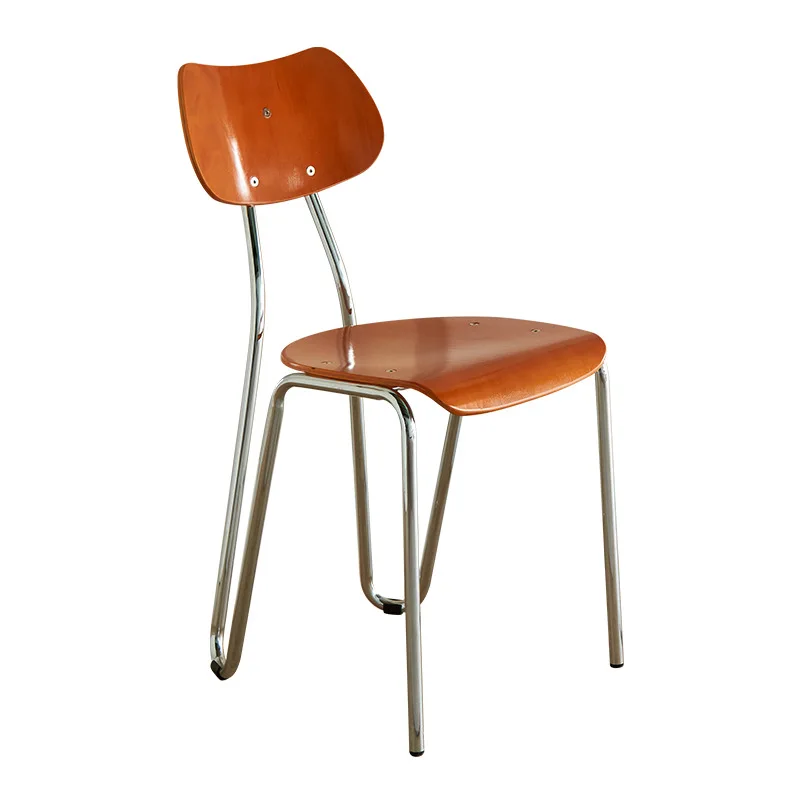 

Medieval chair Nordic simple back coffee shop milk tea shop dining household