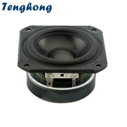 1pcs 3 Inch Audio Portable Full Range Speaker 4 Ohm 40W Tweeter Midrange Woofer For Peerless Car Mounted Bluetooth Loudspeakers