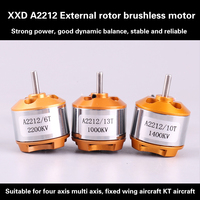 A2212 2212 Brushless Motor KV1000 1400 2200 For RC Aircraft Copter Airplane Electric Motor Engine/Multi-Axis UAV
