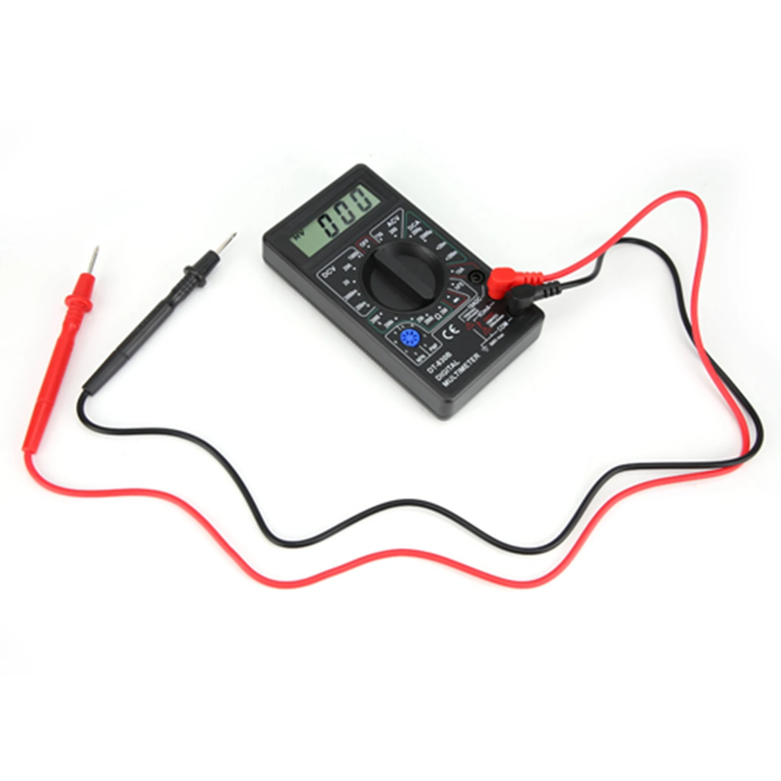 Digital Ammeter Multimeter -830B Multifunctional Portable LCD Digital Multimeter Amp Volt Ohm Tester Voltmeter Ohmmeter Meter