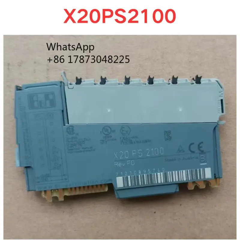 Used X20PS2100 PLC module Functional test OK