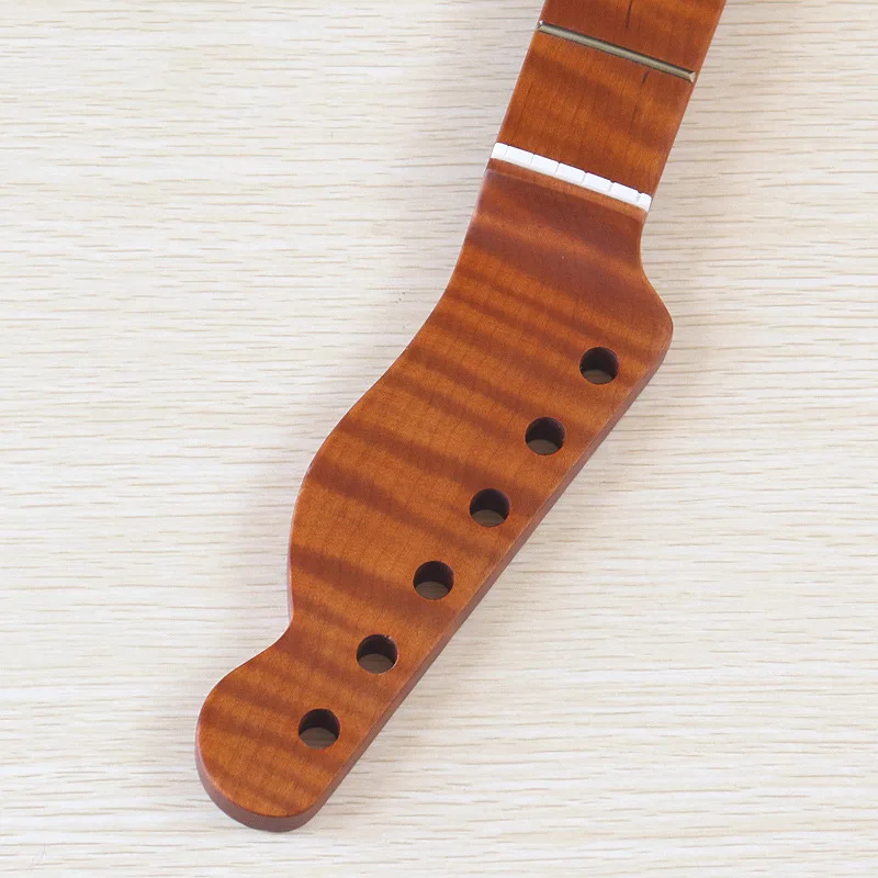 21 products Tiger print Canadian baked maple electric guitar handle matte guitar DIY guitar neck accessories