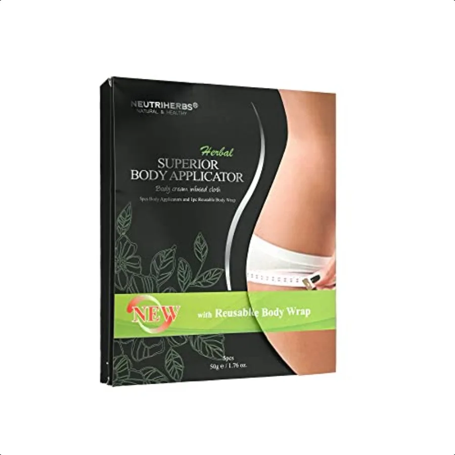 

Neutriherbs Body Applicator with Wrap Effective Nature Formula to Shape Tone Firm Body Works for Belly Stoh Legs Arms Buttocks