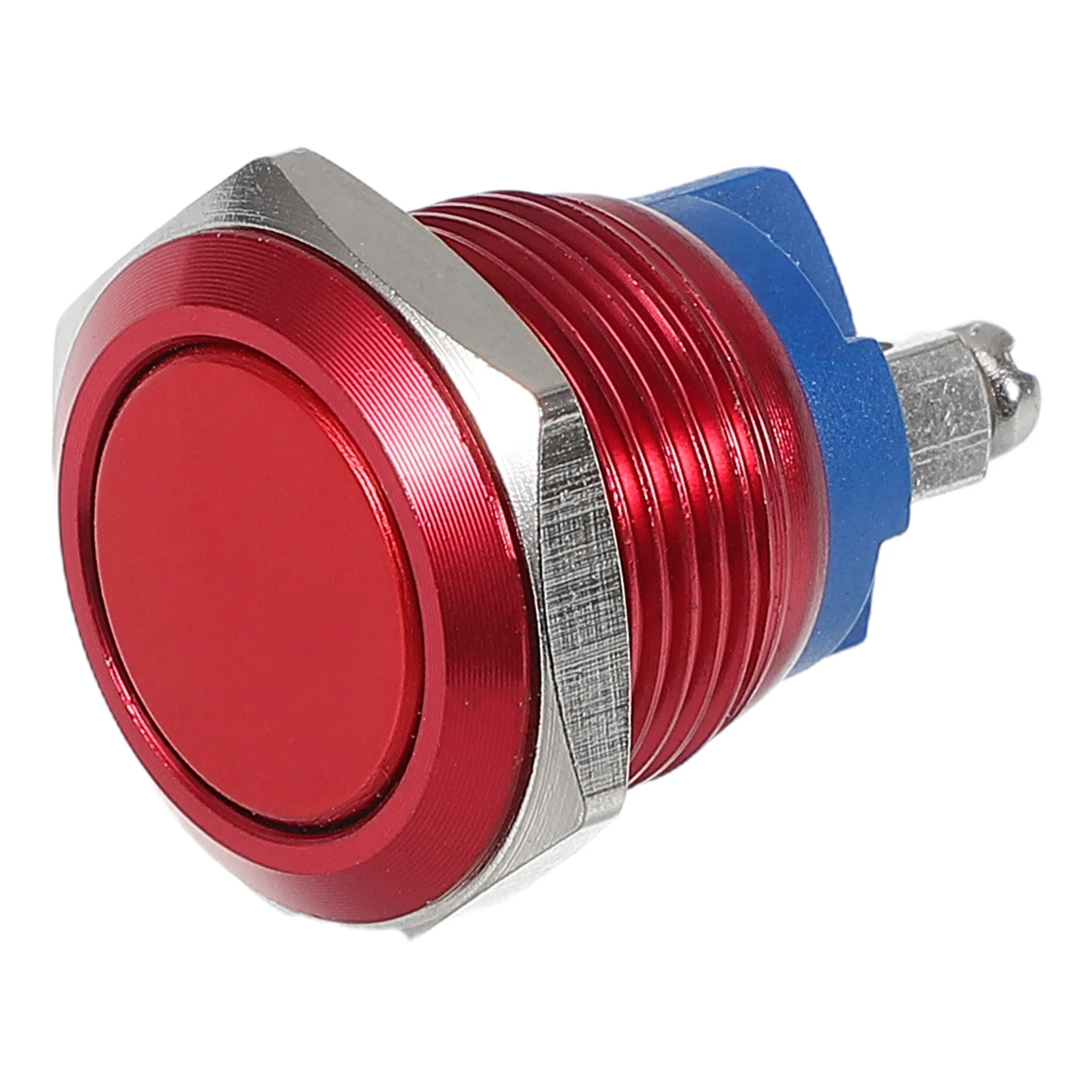 

16mm Metal Push Button Switch Self-Resetting Momentary Automotive Industrial Control Panel Starter Component Electrical