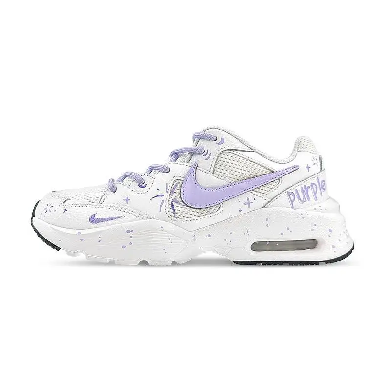 

[Женские цветные фейерверки на заказ фиолетового цвета]Nike Air Max Fusion, мягкие, нескользящие, устойчивые к истиранию, дышащие, с низкой посадкой