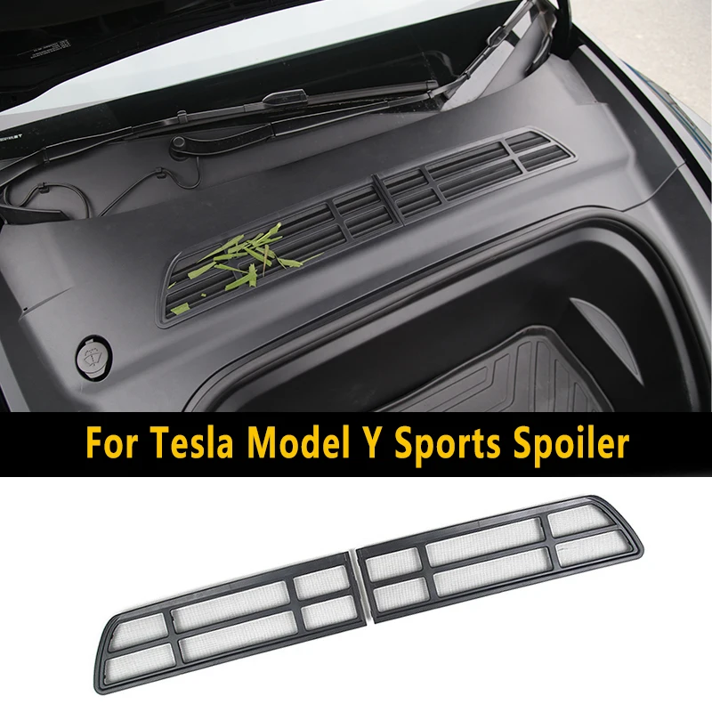 2021 2022 For Tesla Model Y Conditioning Air Intake Cabin Debris Filter Air Inlet Vent Grill Covers Protective Cover Accessories