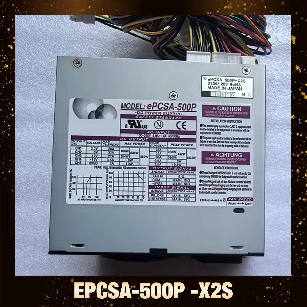 For Nipro Industrial Control Medical Equipment Power Supply ePCSA-500P-X2S