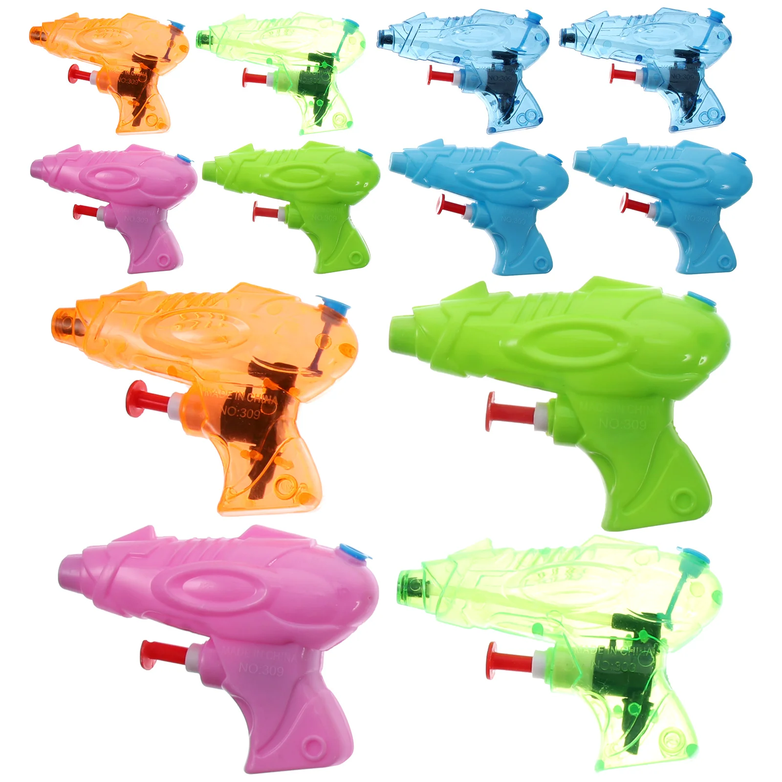 

12pcs Water Toys Kids Water Shooter Toys Beach Water Toys (Random Color)