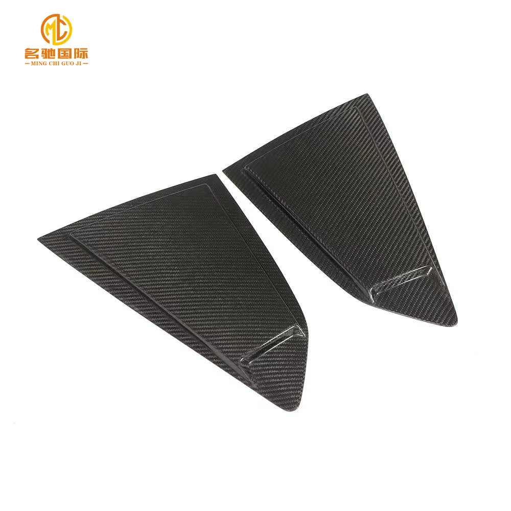 Carbon Fiber Fender Vents of Rear triangular window fit for Chevrolet Camaro Rear triangular window