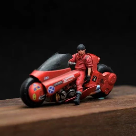 Diorama 1/64 Scale Figurines Model Akira Film Characters Collection Miniature Hand-painted