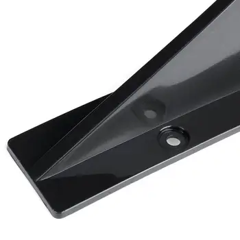 4件組汽車後保險桿唇邊擴散器擾流板防刮保護鰭片裝飾蓋通用外飾配件,適用於300 10 最佳銷售 福特 Figo 後擾流板 - №8