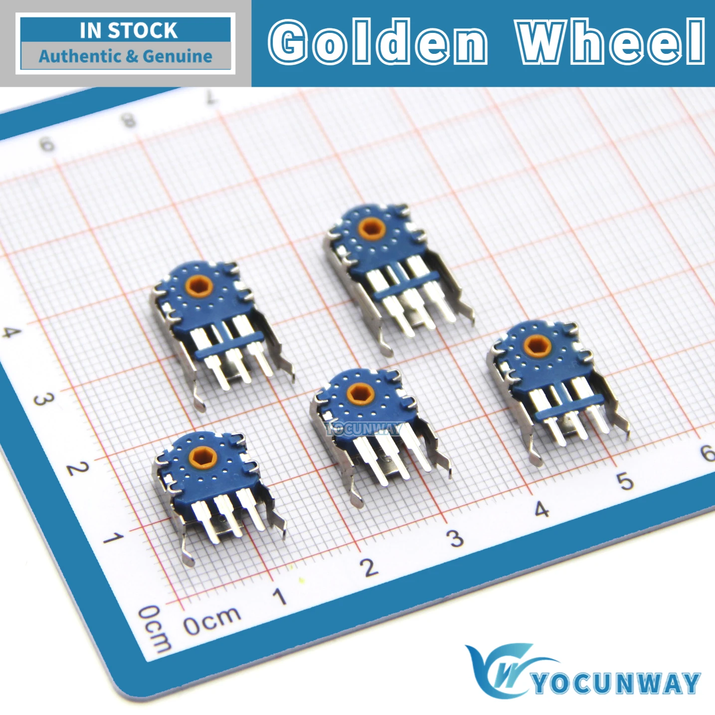 New TTC Rotary Mouse Scroll Golden Wheel Encoder 8-9-10-11-12-13-14-15-16mm Dustproof Sealing For PC Mouse 76 Million Grids