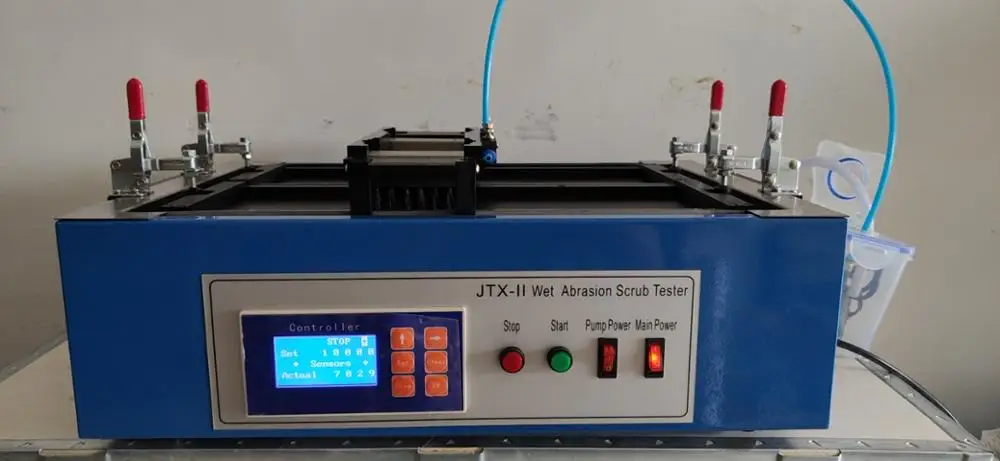 ASTM D 2486  ISO 11998 Wet Abrasion Scrub Tester for Paint and Coating  LR-G009