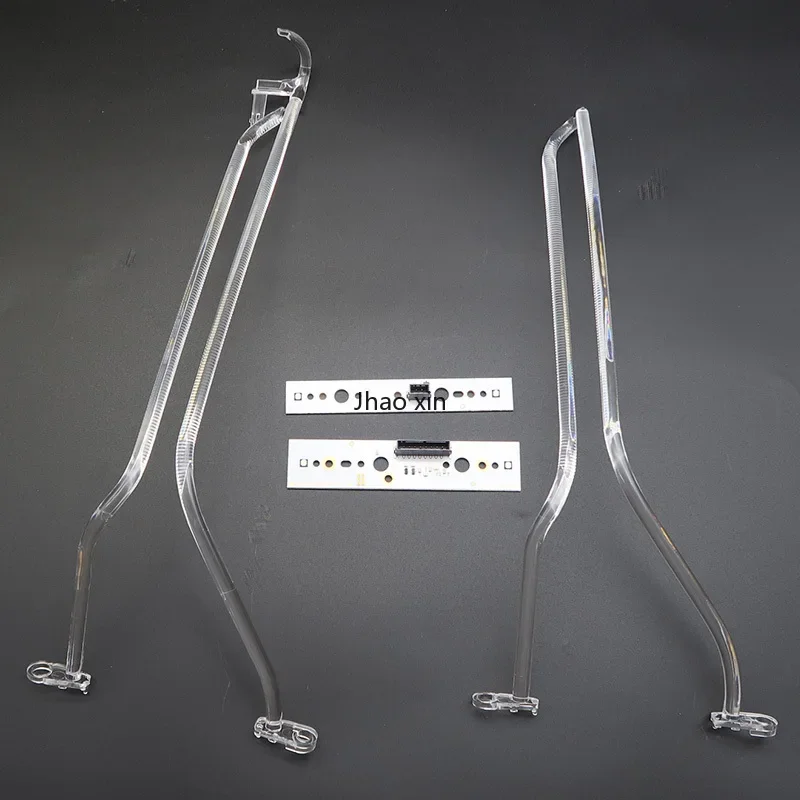 For Audi Q7 LED 2017-2019 Car Headlights DRL Light Strips Angel Eyes Chip Ballast Module Illuminations Maintenance