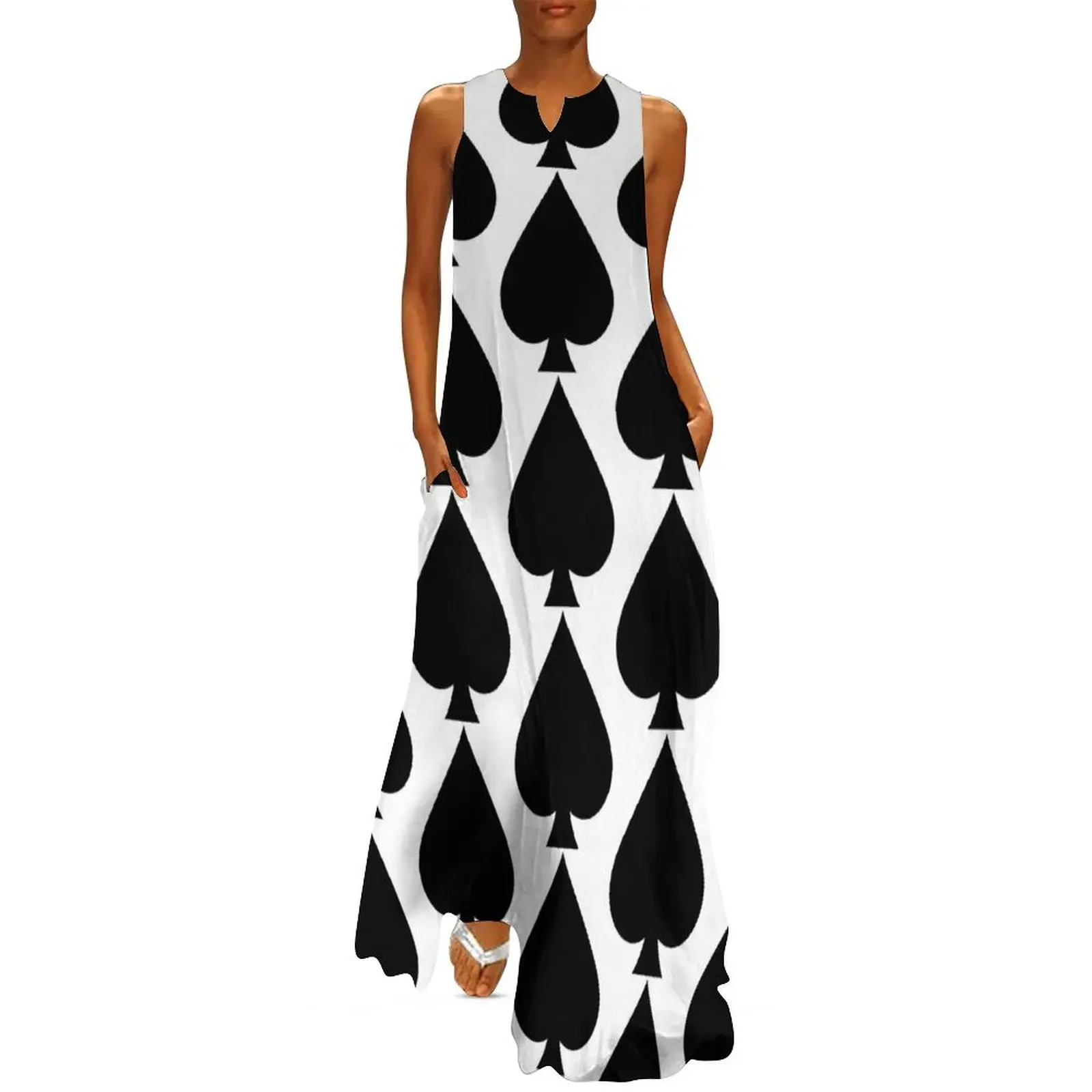 

Ace of Spades Long Dress women's summer jumpsuit Aesthetic clothing Dress