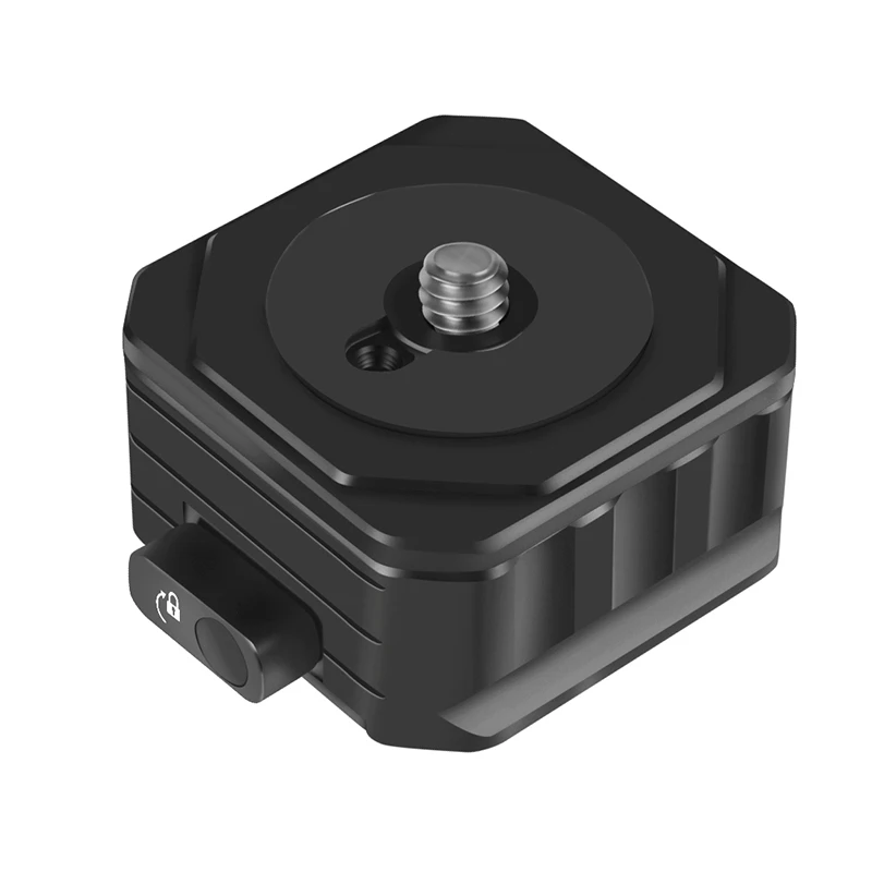 Quick Releae แผ่น Mount 1/4 ''สําหรับ 38mm Arca-type ขาตั้งกล้อง Monopod ฐาน Gimbal Mount Quick Switch System สําหรับกล้อง GoPro Action