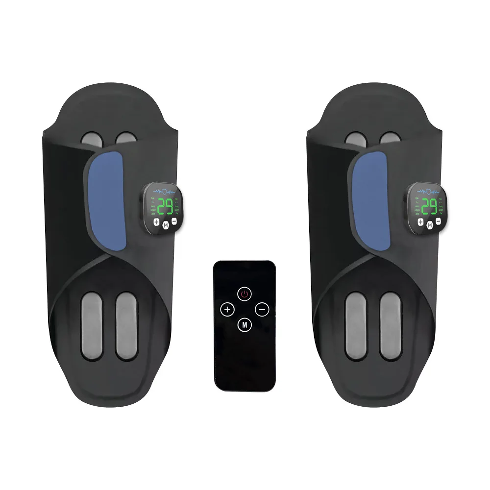 الوافدين الجدد معدات التجميل القابلة لإعادة الشحن 10 نماذج قابلة للتعديل الكهربائية تهتز مدلك القدم الأحذية #4