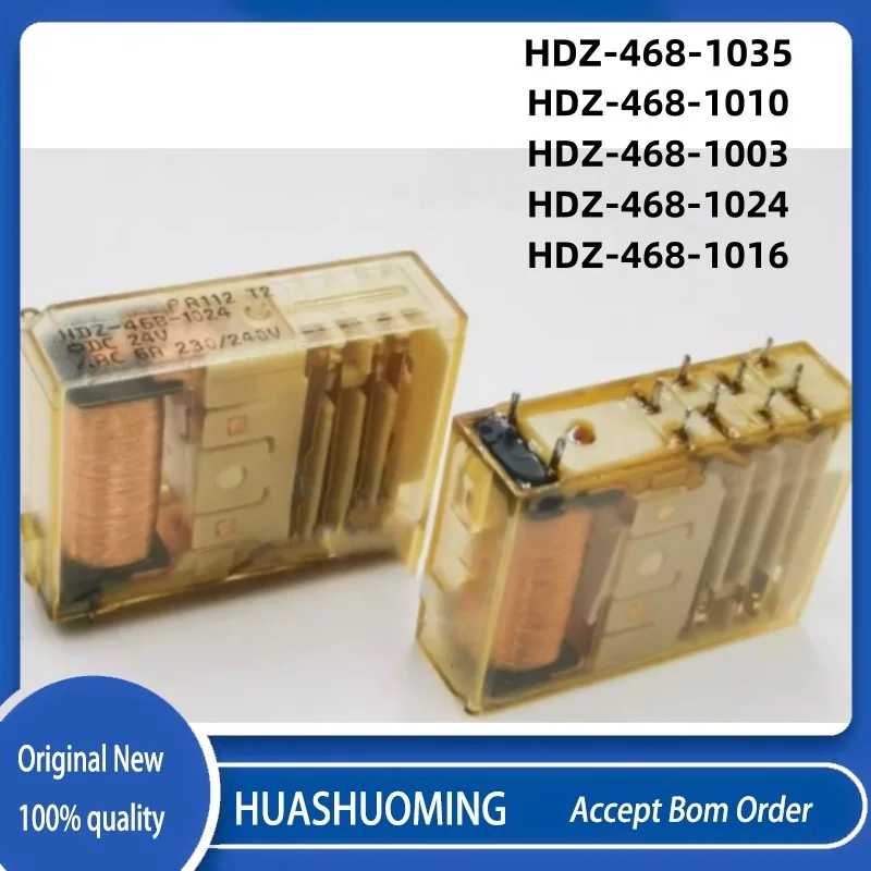 

НОВИНКА 2 шт./лот HDZ-468-1010 HDZ-468-1003 HDZ-468-1024 HDZ-468-1016 HDZ-468-1035 HDZ-468 DC24V 24V 24VDC