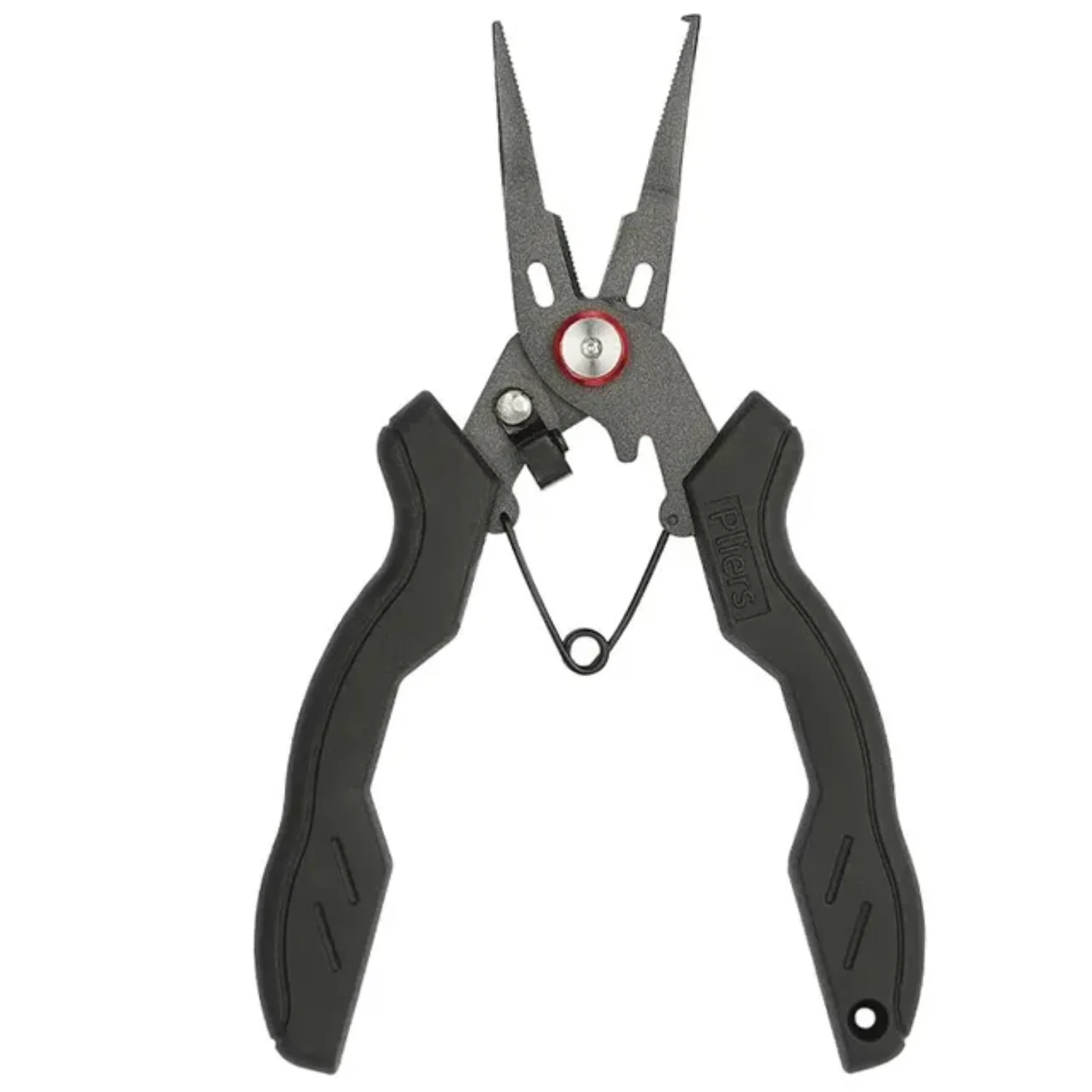 

Multi- Stainless Steel Fishing Pliers Saltwater Split Ring Pliers Fish Hook Remover Fishing Line Cutters Fishing