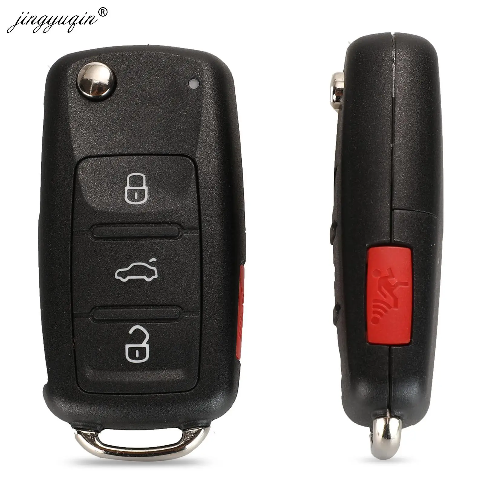 Jingyuqin-llave remota KeylessGo 5K0837202AK /BP, 315MHz, ID48, para Volkswagen, VW, Tiguan, Beetle, EOS, GOLF, JETTA, PASSAT, NBG010206T