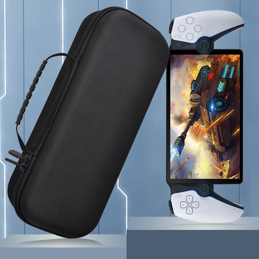 4 In 1 Set EVA Travel Carrying Case Shockproof TPU Case Anti-Scrach Screen Protector for PS5 Portal for PlayStation 5 Portal