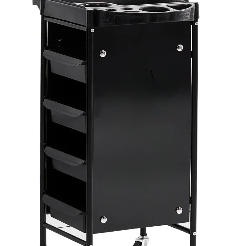 

Wheels Makeup Salon Trolley Hairdresser Cosmetic Luxury Modern Salon Trolley Work Carrinho Auxiliar Salon Furniture