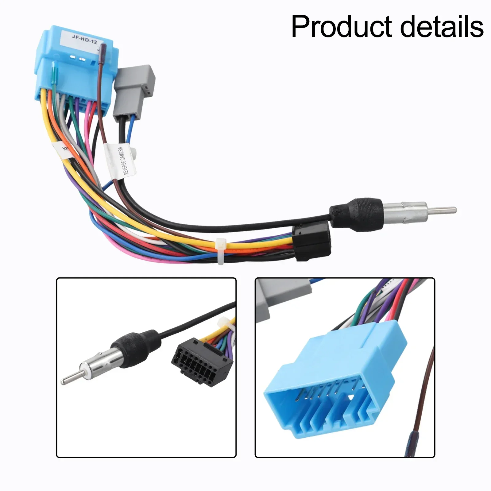 

16pin Car Radio Audio Cable Adapter 8-12V ForHonda ForAccord S2000 ForSuzuki ForGrand ForKizashi Power Wiring Harness Multimedia