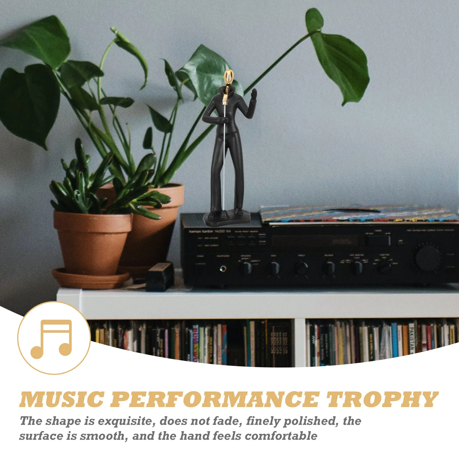 Band Statue Decor Home Accessories Living Room Musician Statues for Musical Instrument Instruments Figurine
