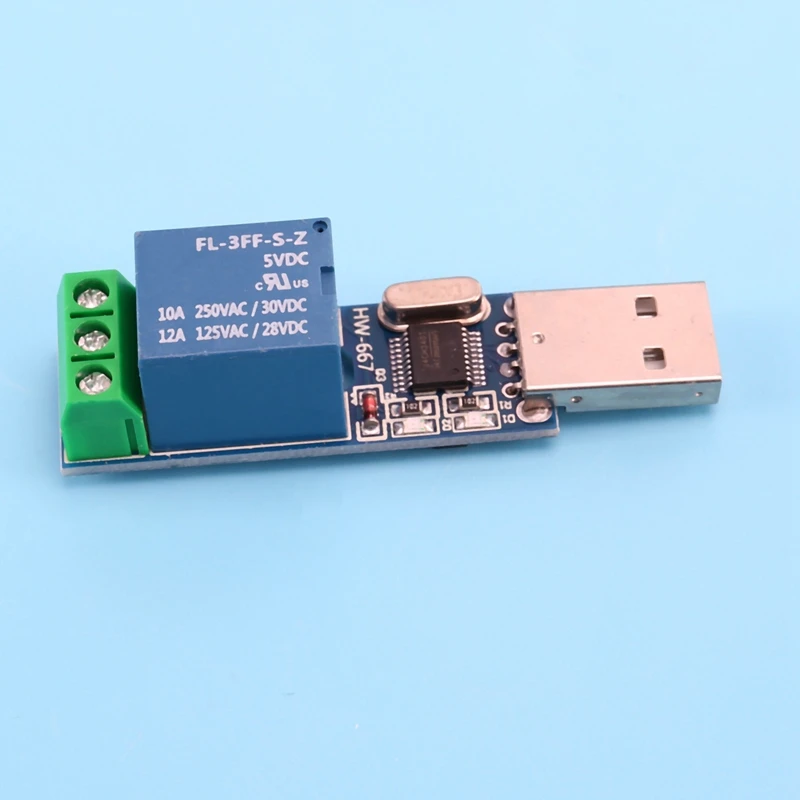 10X LCUS - وحدة مرحل USB من النوع 1، تحكم ذكي في المفتاح USB