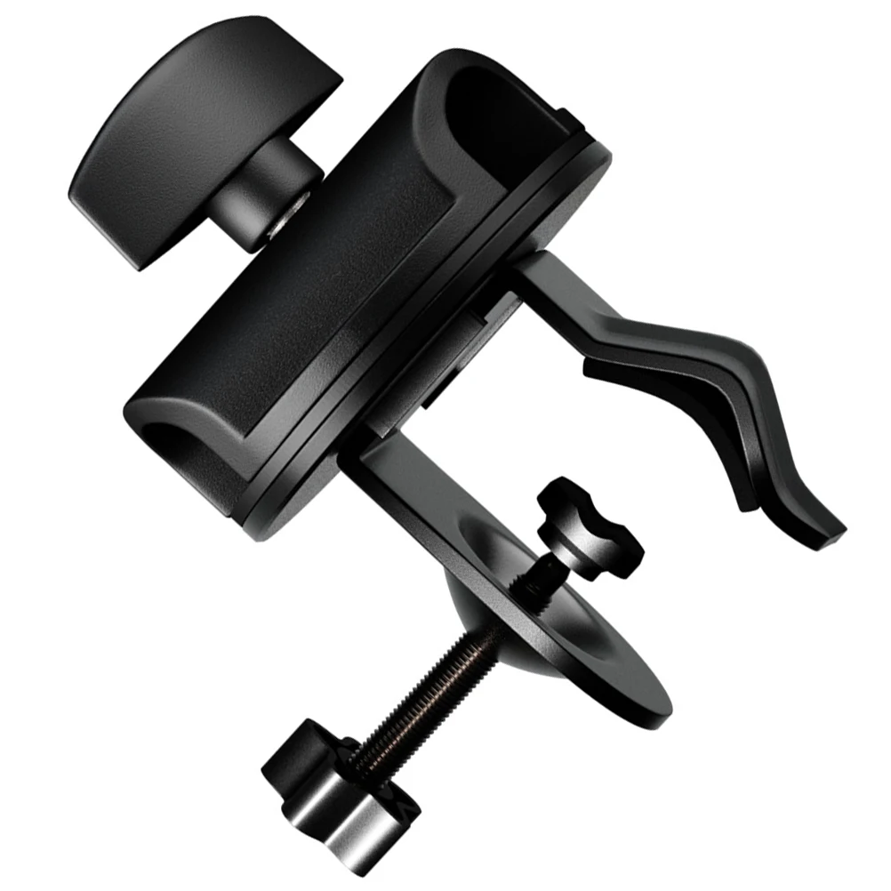 

Microphone Holder Clip Stand Clamps Ram Mount Arm Clips Accessories Desk for Stands