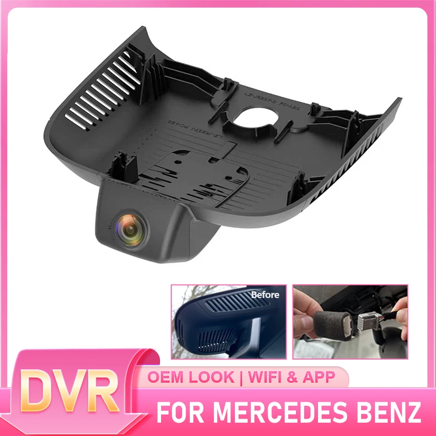 

Wifi Car Dvr Dash Cam Camera For Mercedes GLA H247 GLB x247 for Mercedes Benz B Class w247 A Class w177 For Mercedes EQA EQB