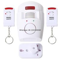 CK-34 Home Safety Remote Control PIR  Alert Infrared Sensor Anti-theft Motion Detector 105DB Alarm