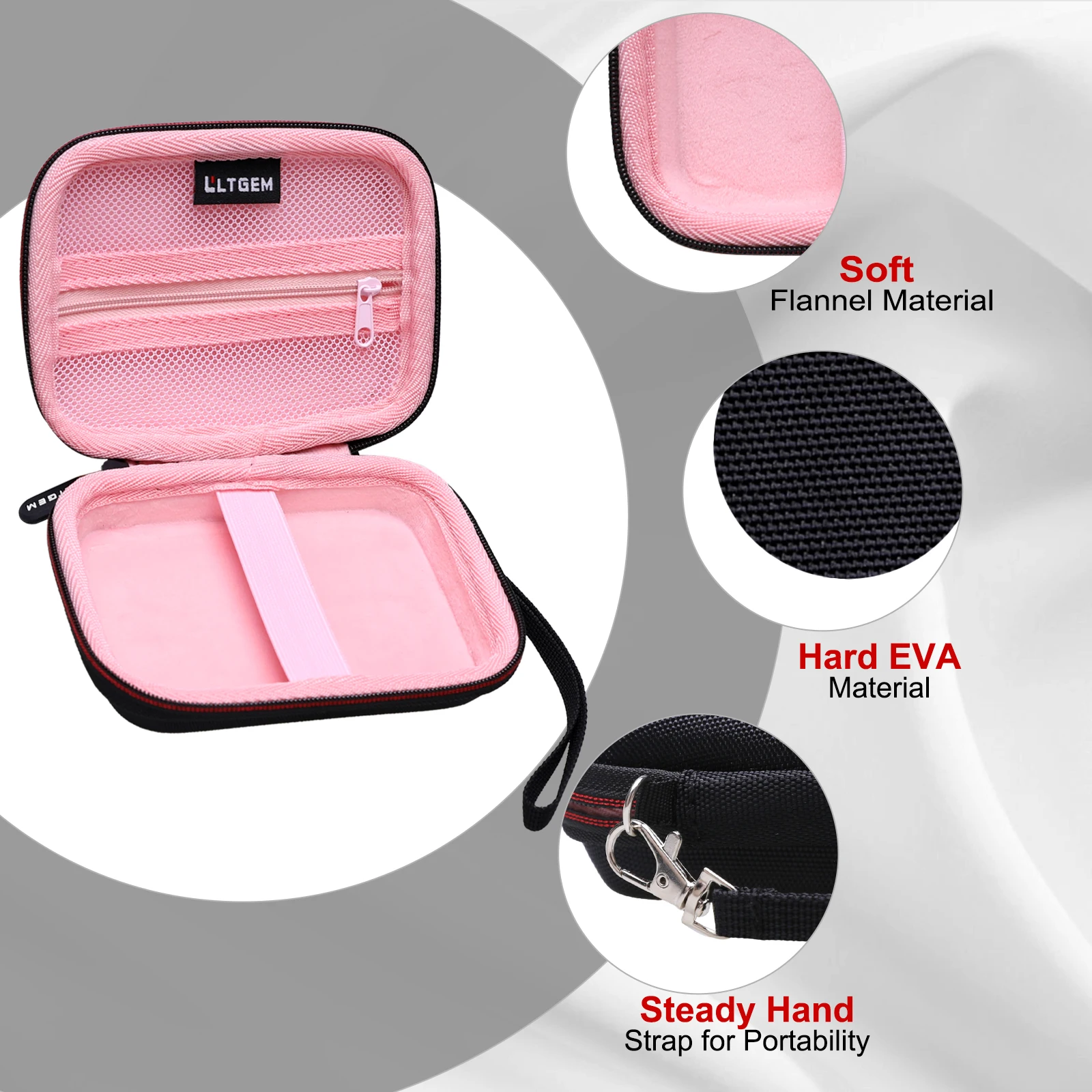 EVA Hard Case for Kodak Printomatic/Step/Step Touch/Smile Digital Instant Print Camera Protective Carrying Bag(only case!!!)