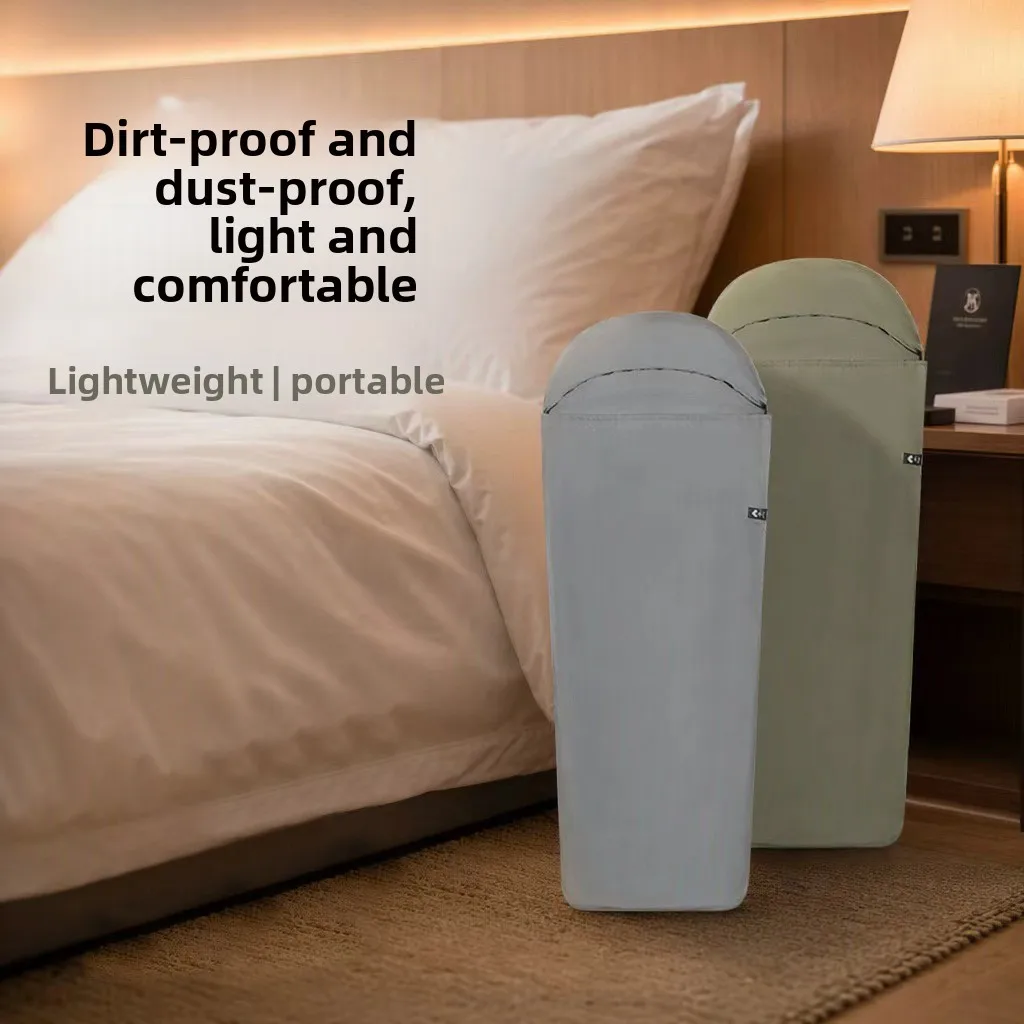 Portable Travel Sleeping Bag Liner Lightweight Hotel Anti-dirty Isolation Bed Sheet For Business Trip Camping
