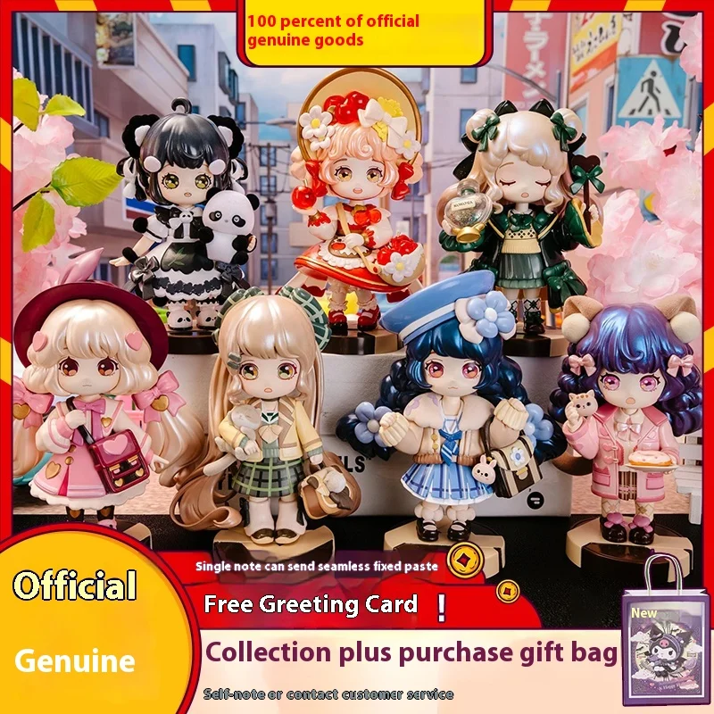

2024 Hot Genuine Kokoya 3.0 4.0 Encounter Poetry Exquisite Blind Box Toy Cute Desktop Handmade Girl Toy Christmas Gift