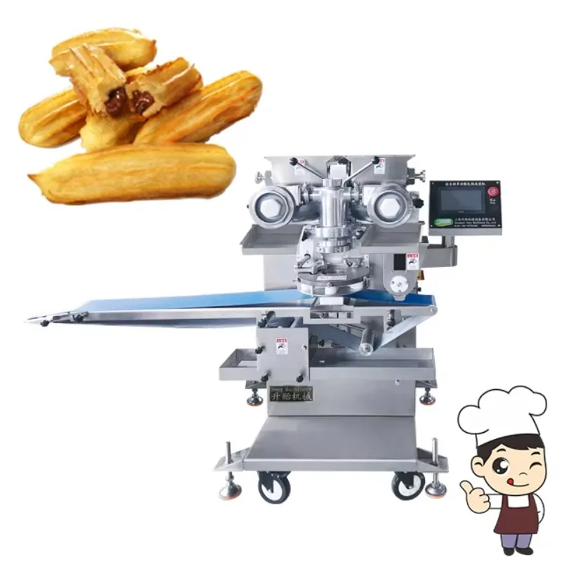 Automatic Electric New Churros Making Machine Production Line 220V 304 Stainless Steel High Capacity