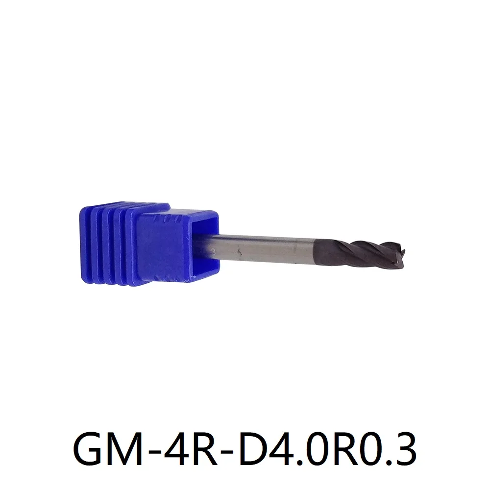 ZCC GM-4R-D4.0R0.3 GM series Solid carbide milling Torus mill Semi-finishing