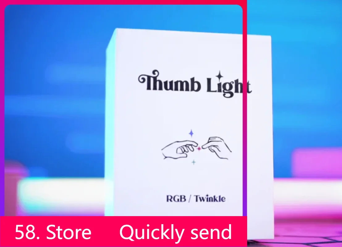 

New 2025 Thumb Lights by T-Tech - Magic tricks ( 58 Store Download )