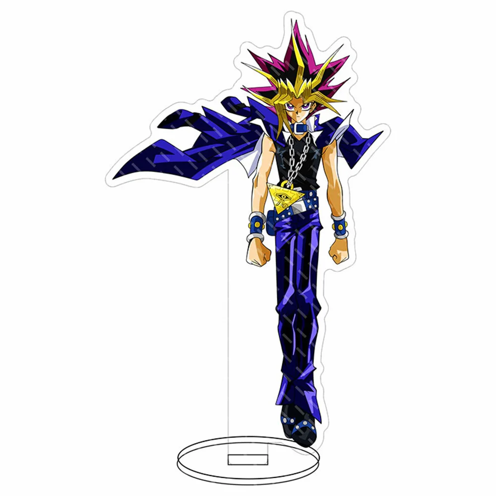 YuGiOh Yu-Gi-Oh! VRAINS Anime Action Figure Doll Yusaku Fujiki Takeru Homura Acrylic Stand Model Plate Cosplay Toy for Gift