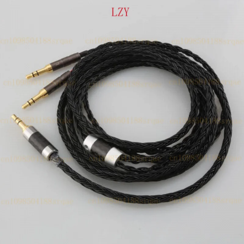 

16Core For 2x3.5mm for Hifiman for Sundara Ananda HE1000se HE6se he400 Headphone Cable