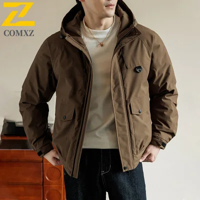 

2025 Big Men Cotton Jacket Autumn Winter Coat New Thick Warm Padded Outerwear Trendy Streetwear Casual Loose Fit Plus Size 10XL