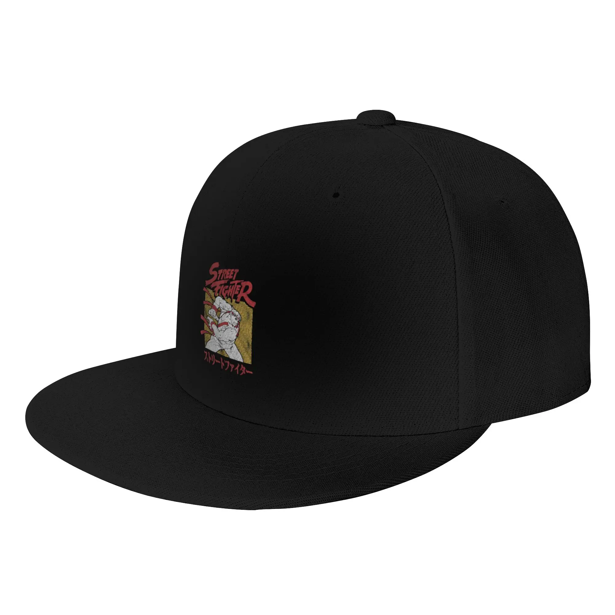Fashion Characters Comic Japanese Retro Kids Vintage Flat Brim Sun Hat  Japanese Minimalist Women's Visors