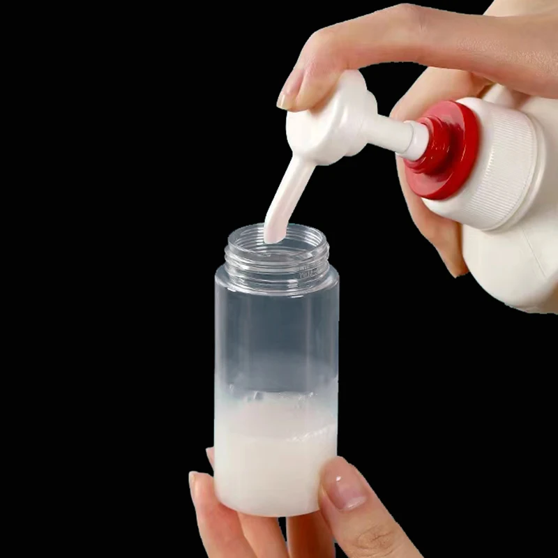 Dispensador de espuma pequeño, botellas con bomba de plástico, Mini botella vacía rellenable de jabón para limpieza de viaje, embalaje de
