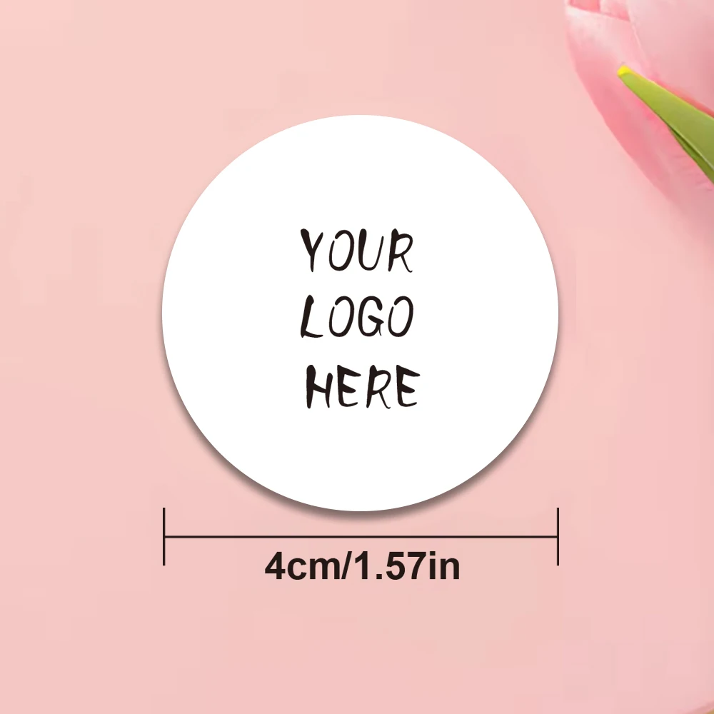 Custom Waterproof Sticker Printing for Your Stickers, Wedding, Baptism, Party Decorations, Company Logo, and Packaging Stickers