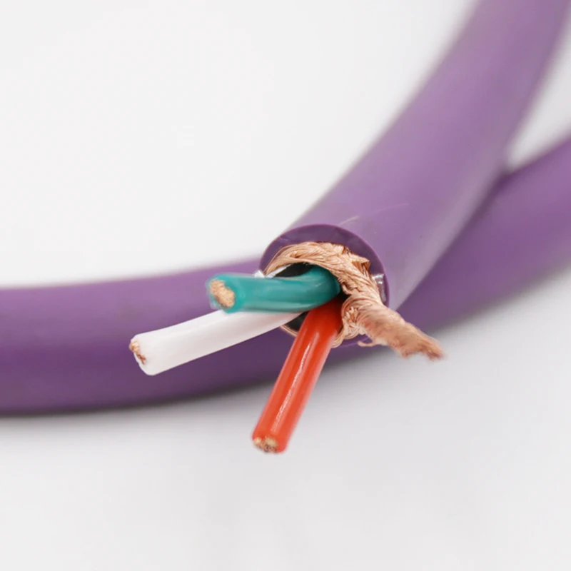 

Shielded 1M Audiophile AC Power Cord: AC-313 Model with Oxygen-Free Copper & Braided Jacket​