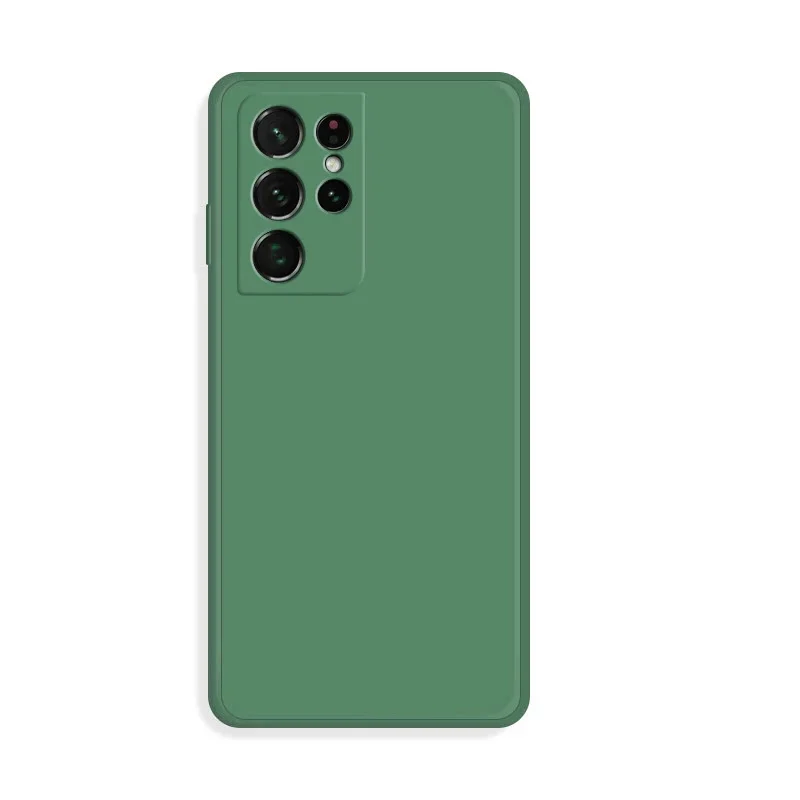 Original Liquid Silicone Case For Samsung Galaxy S8 S9 S10 S20 S21 S22 Plus Note 20 Ultra 10 A51 A50 A71 A70 A12 A20 A40 Cover