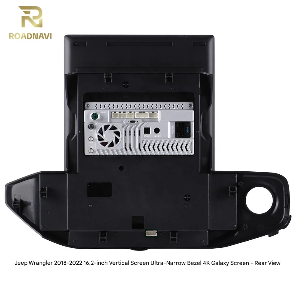 16.2'' Android 13 Touch Screen Car Multimedia Player Backup DSP for Wrangler 2018-2022 view 3