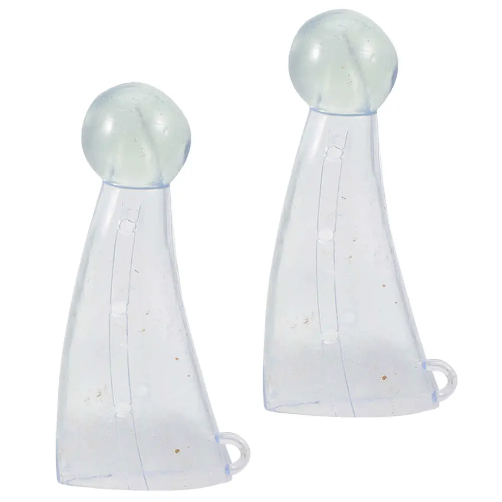 

1 Pair Of Strong Tolerance Silicone Ox Horn Covers Prevent Collision Cattle Horn Protective Gear