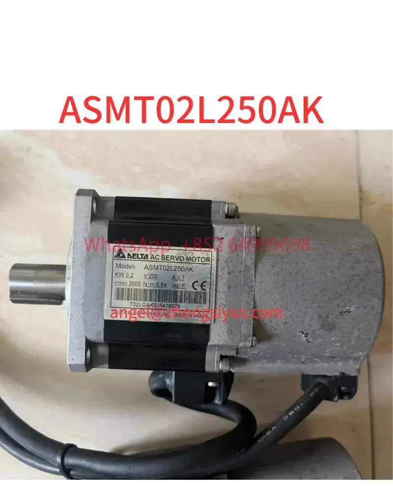 Used servo motor ASMT02L250AK