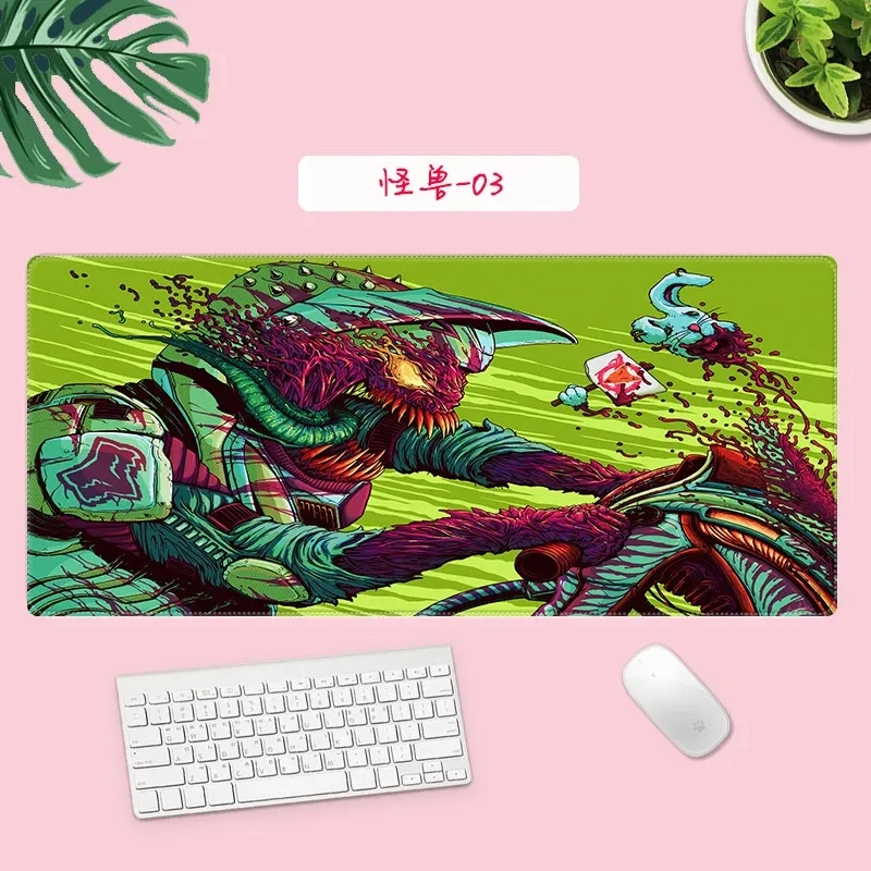 Gaming Mouse Pad XL Large 900*400 Locking edge Rubber Mousepad Gamer Hyper Beast Mouse Mat Wrist Rest for Computer Laptop